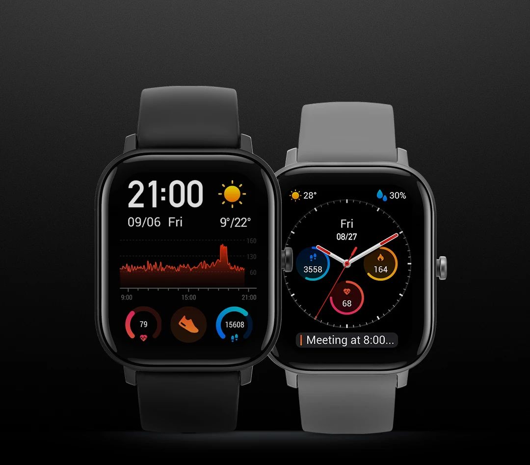 Amazfit GTS Smart Watch for Men & Women – 5ATM Waterproof, Fitness Tracker, Music Control