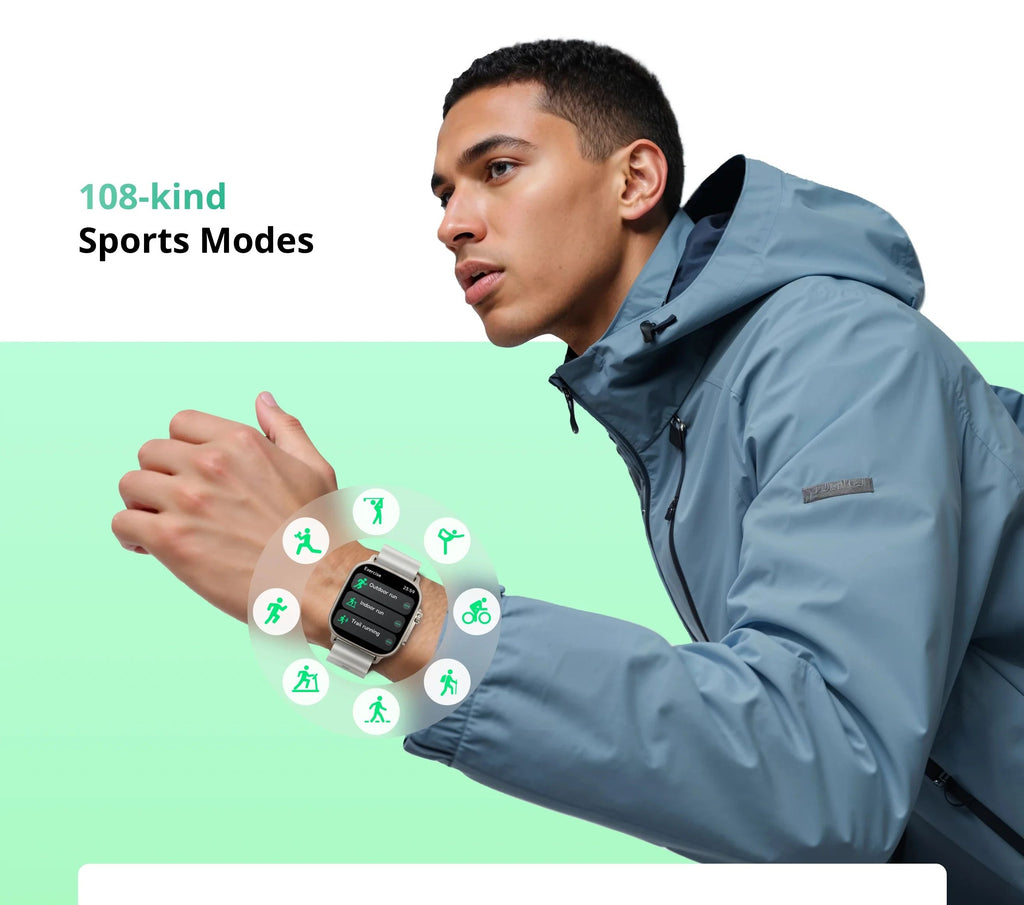 Original realme Watch 5 Global Version Smartwatch – GPS, 1.97" 600-Nits AMOLED Display, 460mAh Battery, Up to 14 Days Battery Life, IP68 Waterproof, 300+ Watch Faces