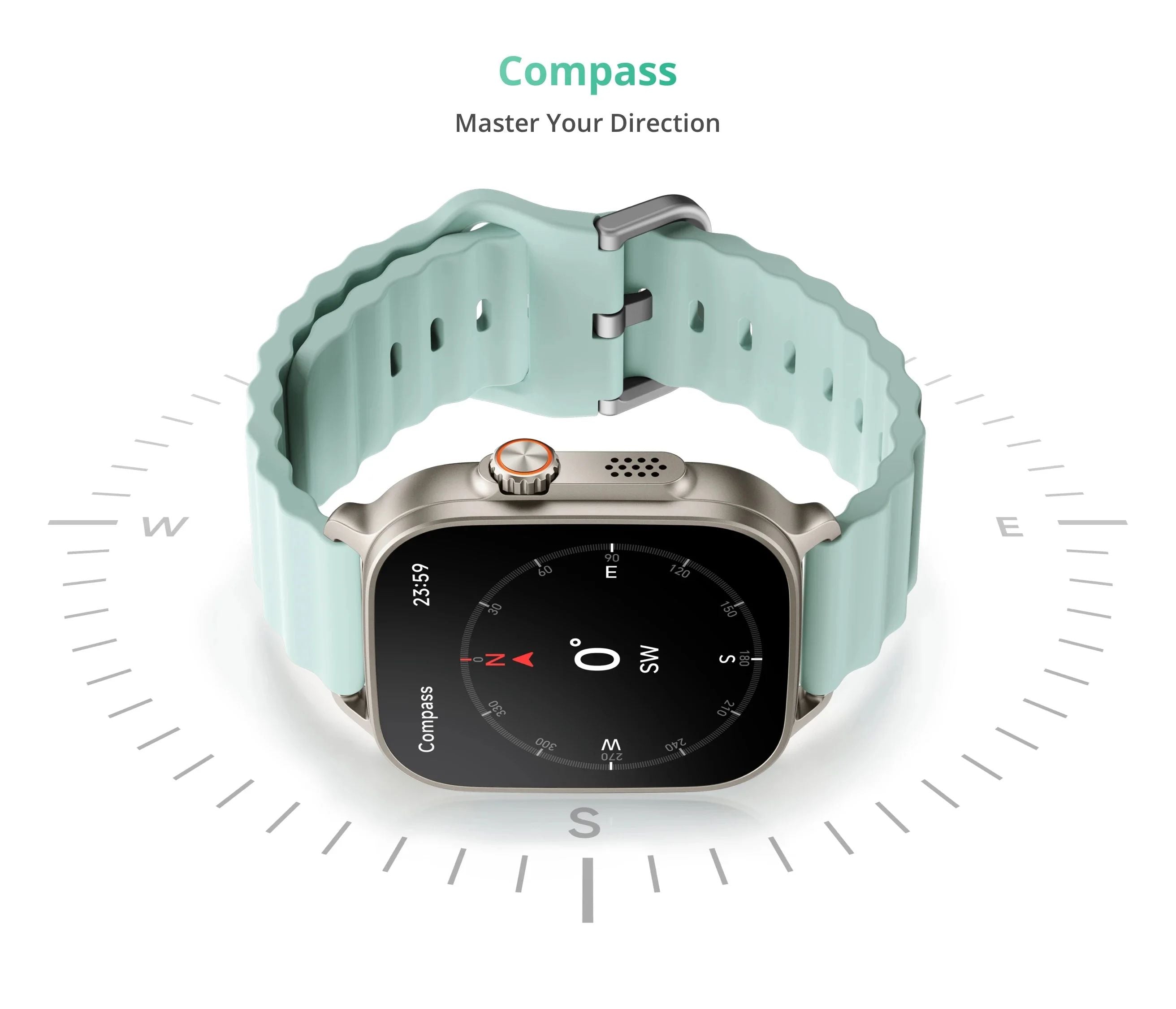 Original realme Watch 5 Global Version Smartwatch – GPS, 1.97" 600-Nits AMOLED Display, 460mAh Battery, Up to 14 Days Battery Life, IP68 Waterproof, 300+ Watch Faces