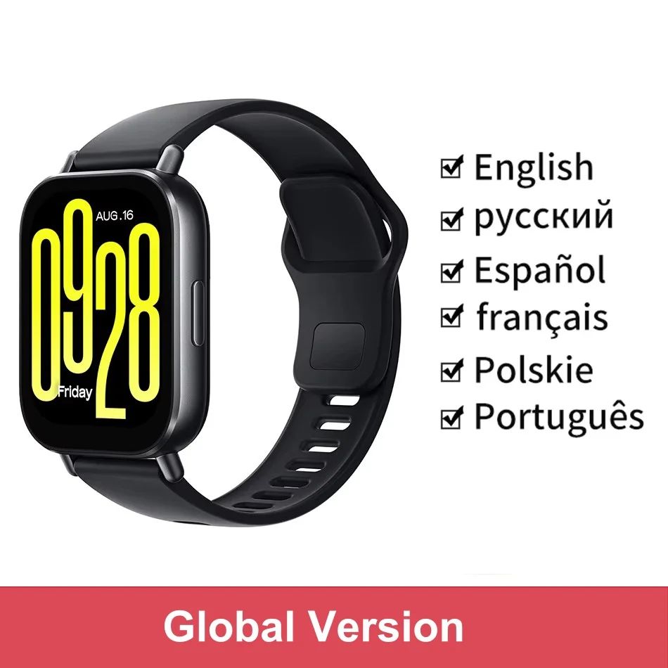 Global Version Xiaomi Redmi Watch 5 Active Smartwatch with Bluetooth Calling, 2.0" Display, 18-Day Battery Life & 140+ Workout Modes
