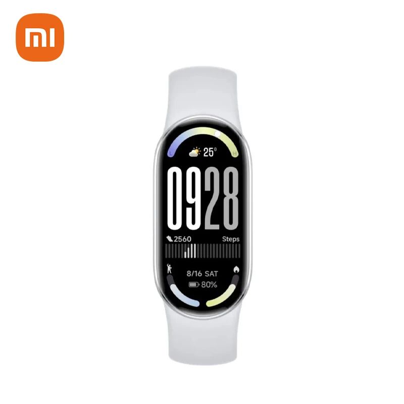 Xiaomi Smart Band 10 Global Version 1.72" AMOLED Fitness Tracker with Blood Oxygen, Heart Rate & 150+ Sports Modes