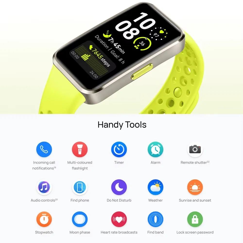 HUAWEI Band 10 Smartwatch – Original Fitness Tracker with Sleep Tracking, Health Monitor & 14-Day Battery