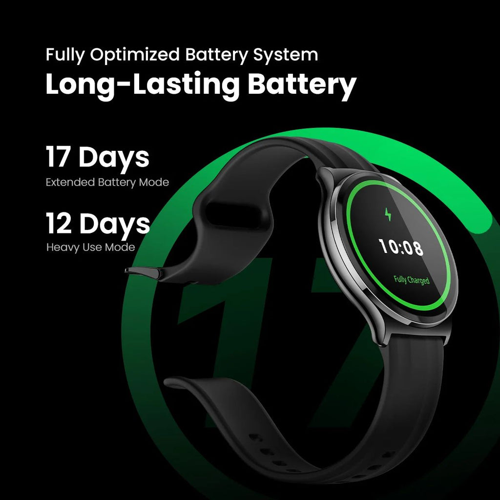 HAYLOU Solar Lite 2 Smartwatch 1.43" AMOLED Display Bluetooth Calling 150+ Sports Modes Health Monitor
